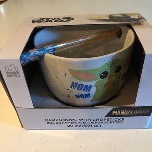 Star Wars mandolorian ramen bowl